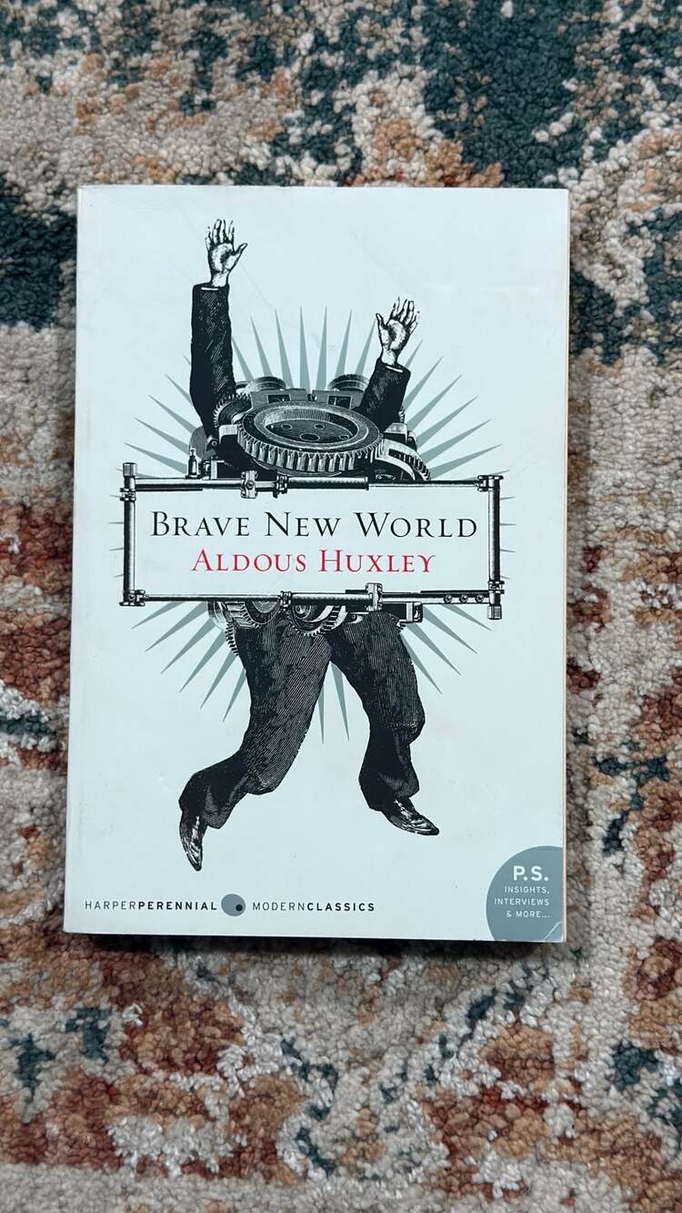 Harper Perennial Brave New World by Aldous Huxley Paperback